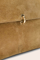 Sac Gala croûte de cuir kaki