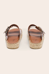 Sandales Tournesol cognac