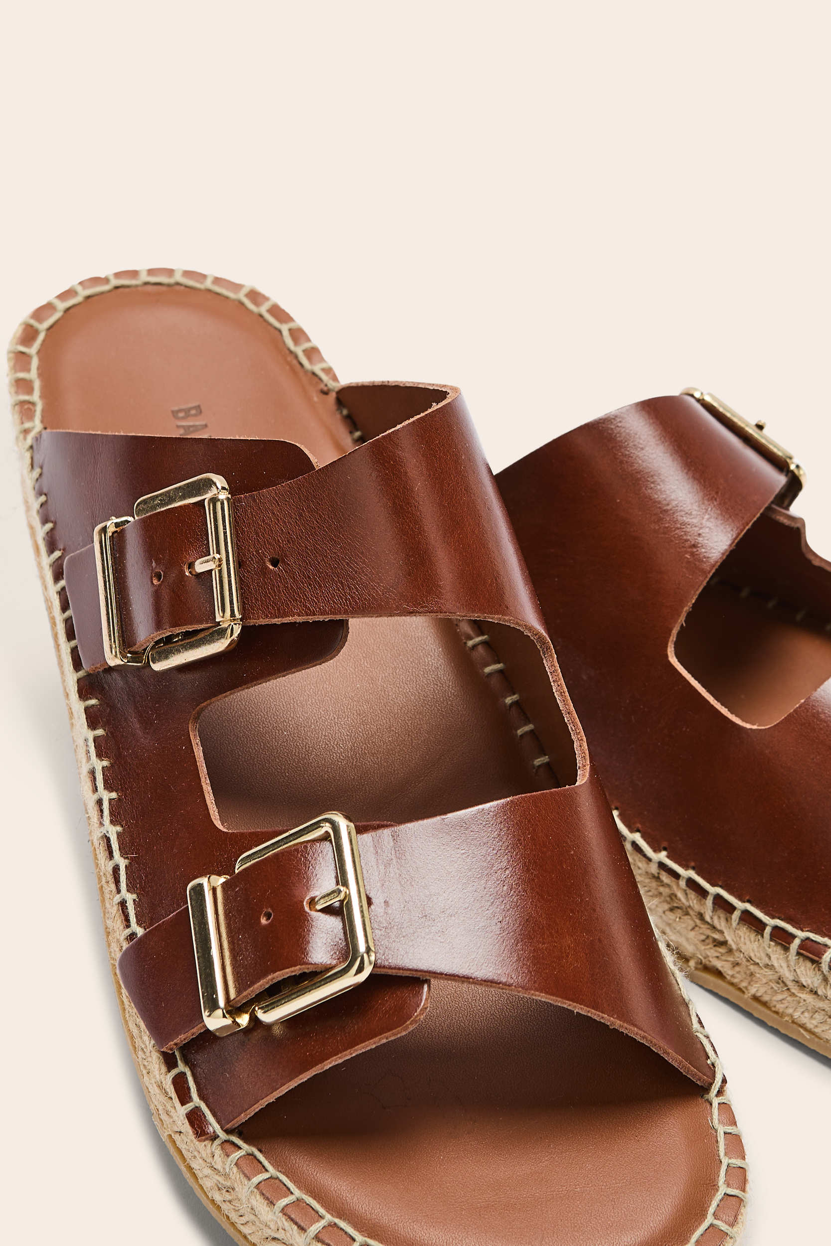 Sandales Tournesol cognac