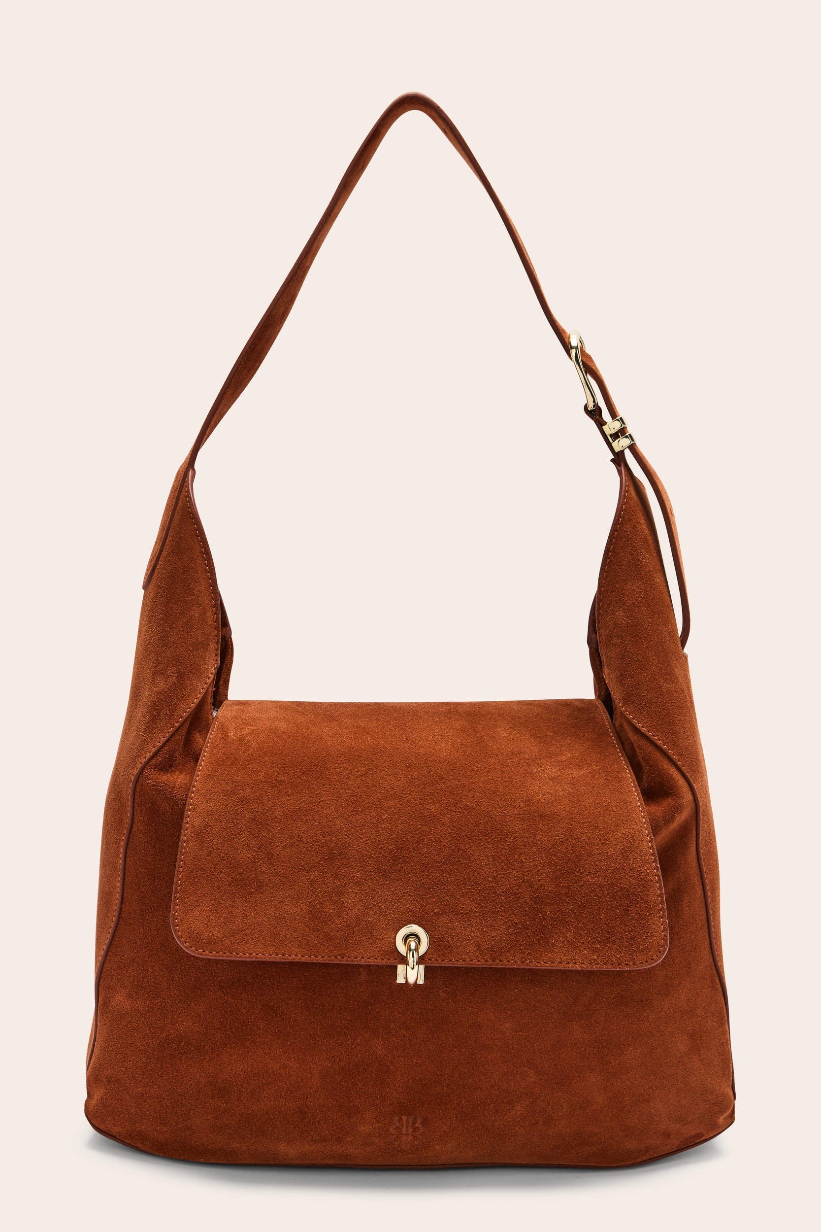 Sac Gala croûte de cuir brique