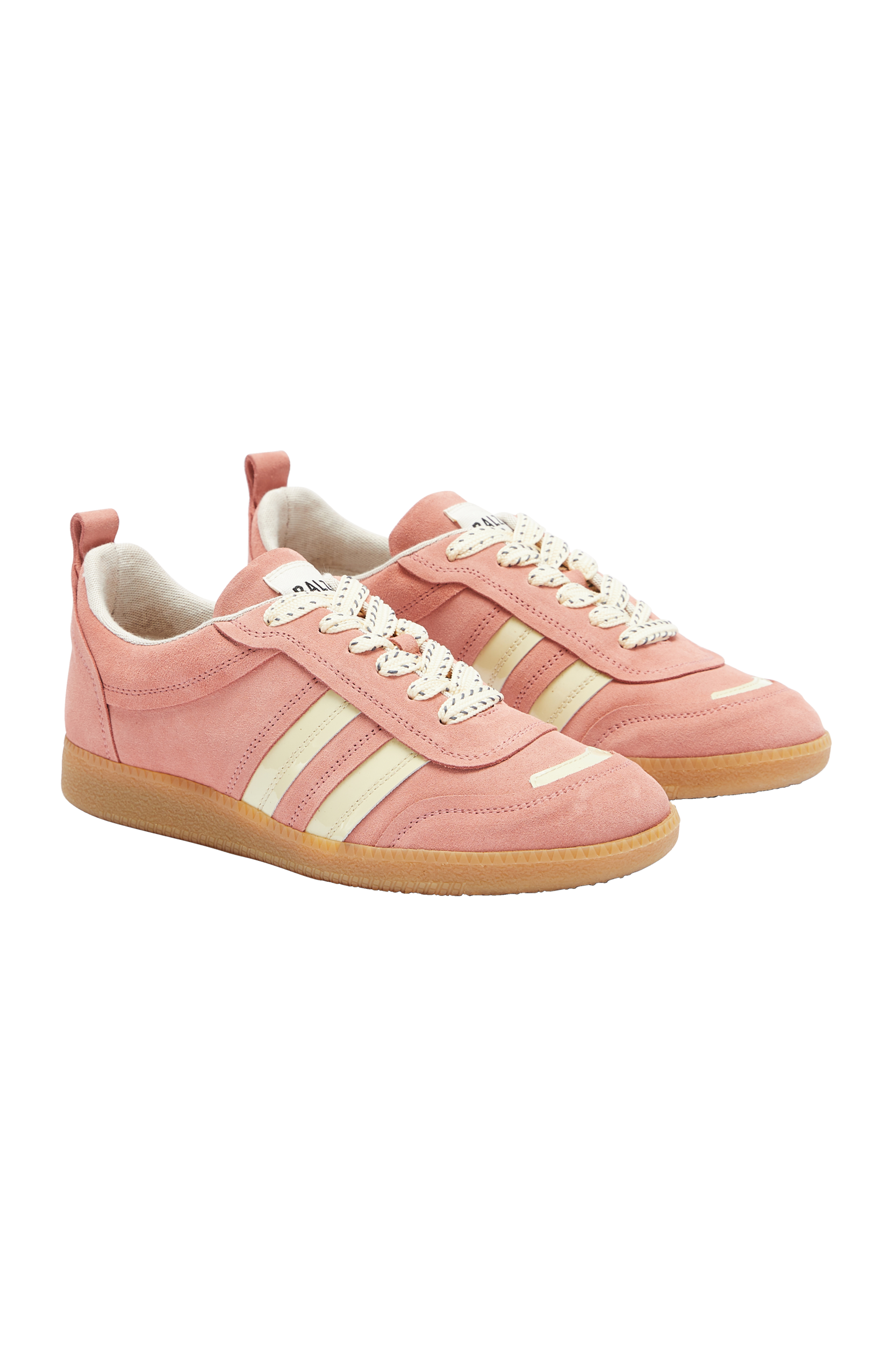 Baskets Quinn rose et jaune beurre
