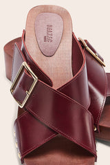 Sabots Janis bordeaux