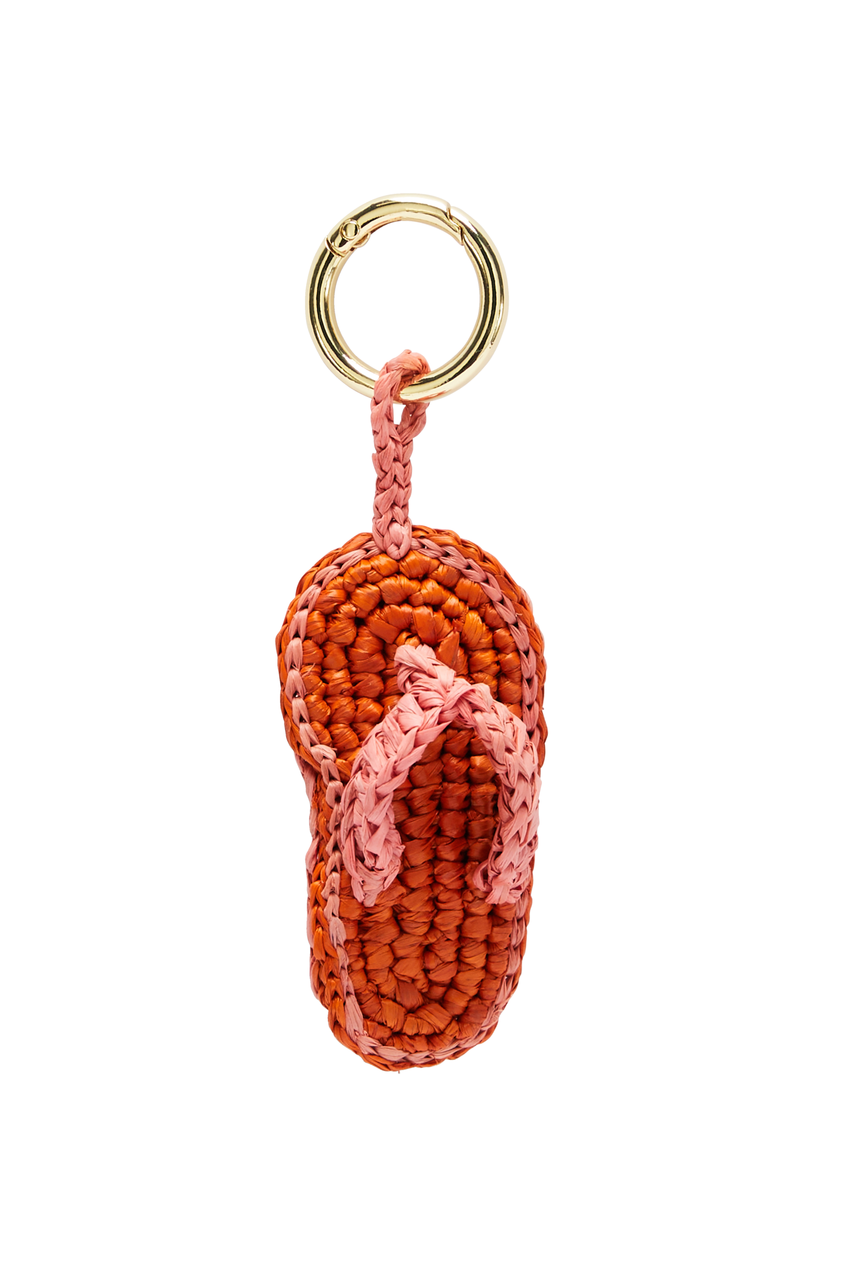 Porte-clés Tong raphia