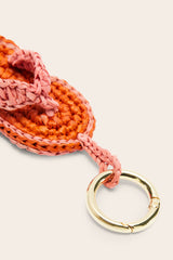 Porte-clés Tong raphia
