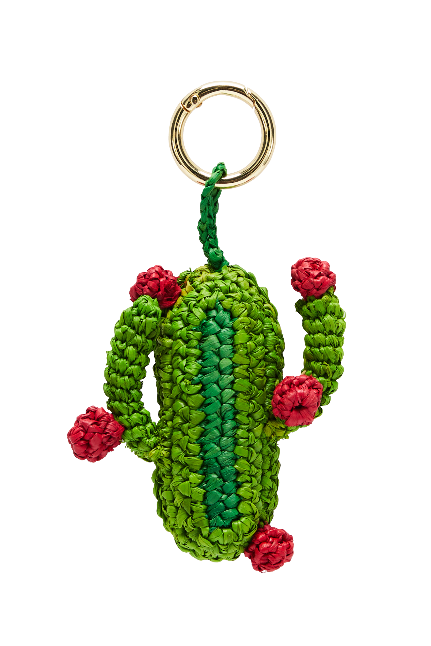 Porte-clés Cactus raphia