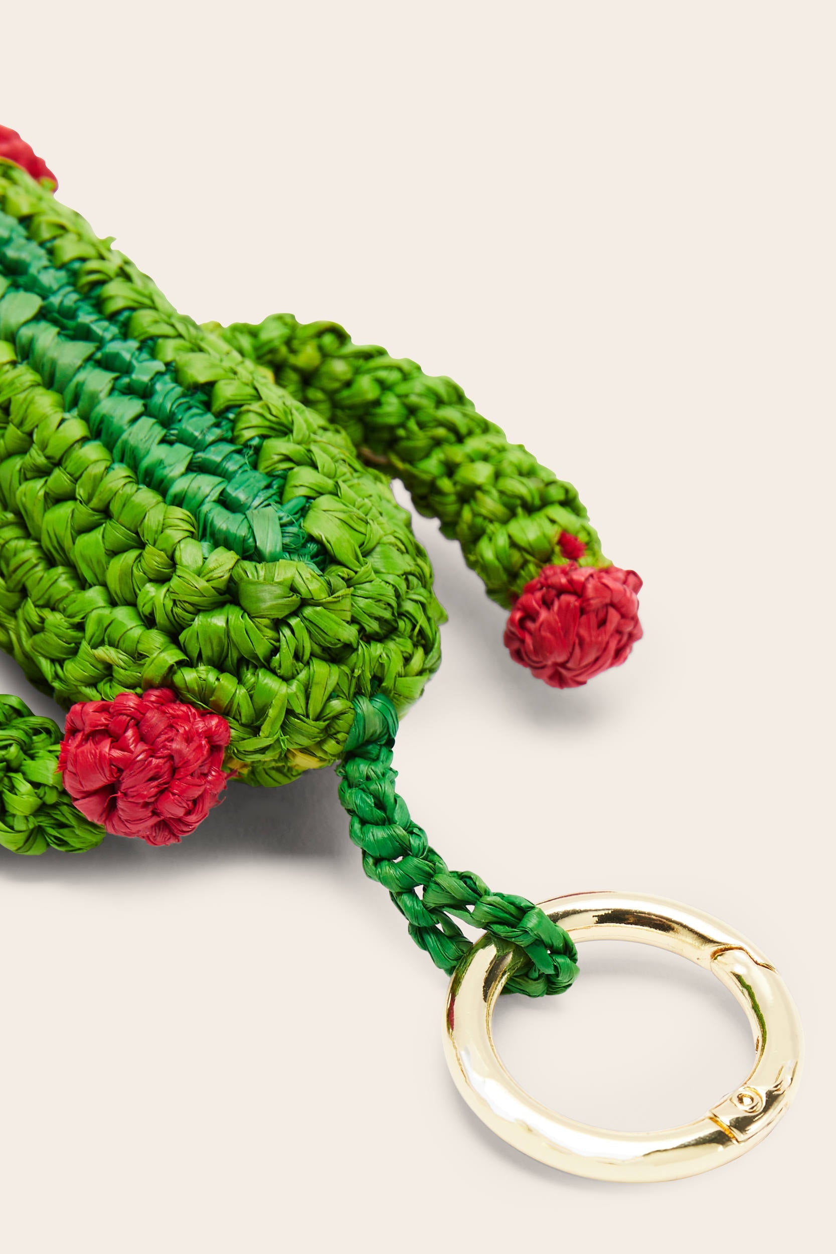 Porte-clés Cactus raphia