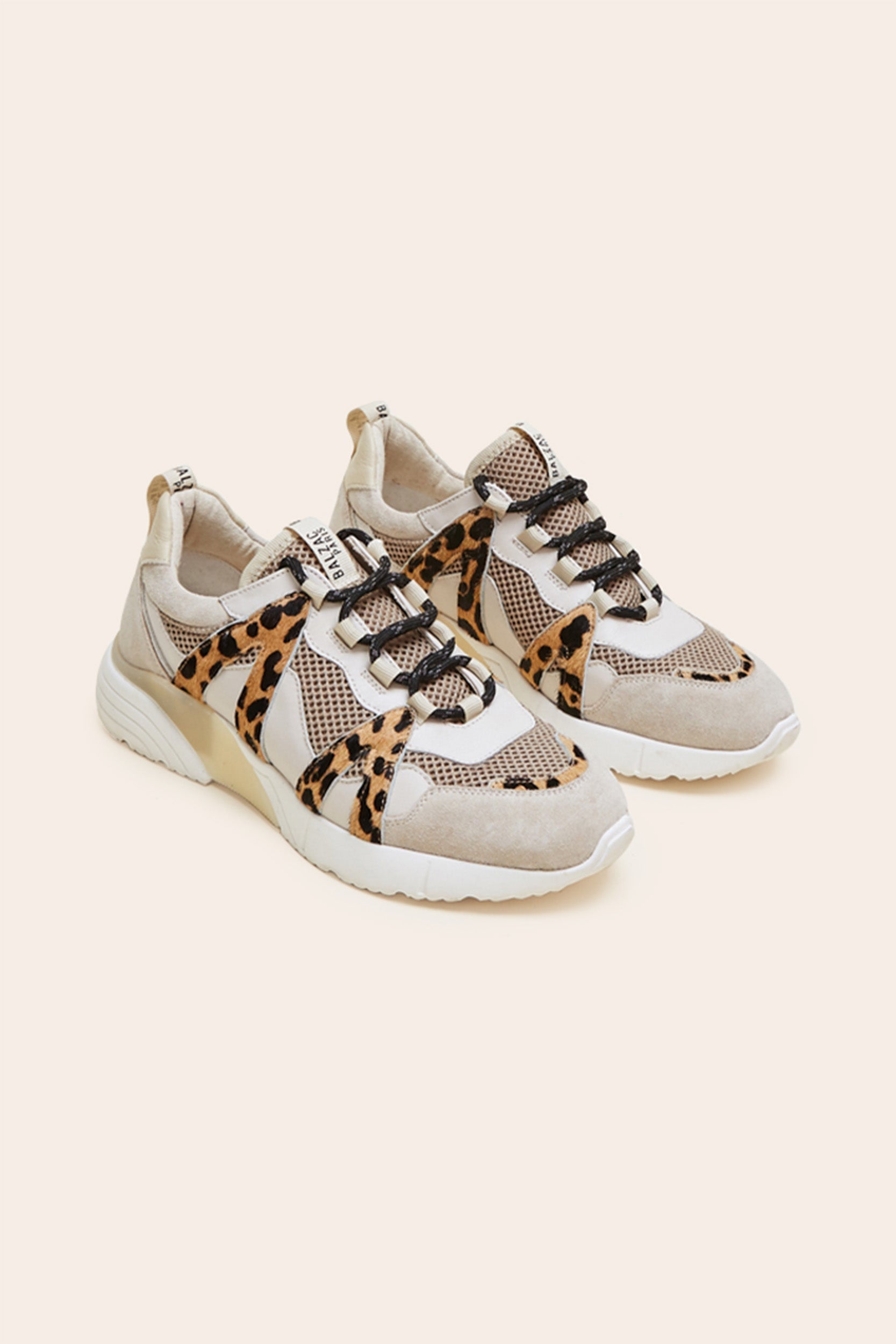 Baskets Astor sable et guépard