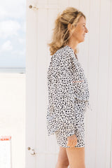 Blouse Nonante trois noir et blanc