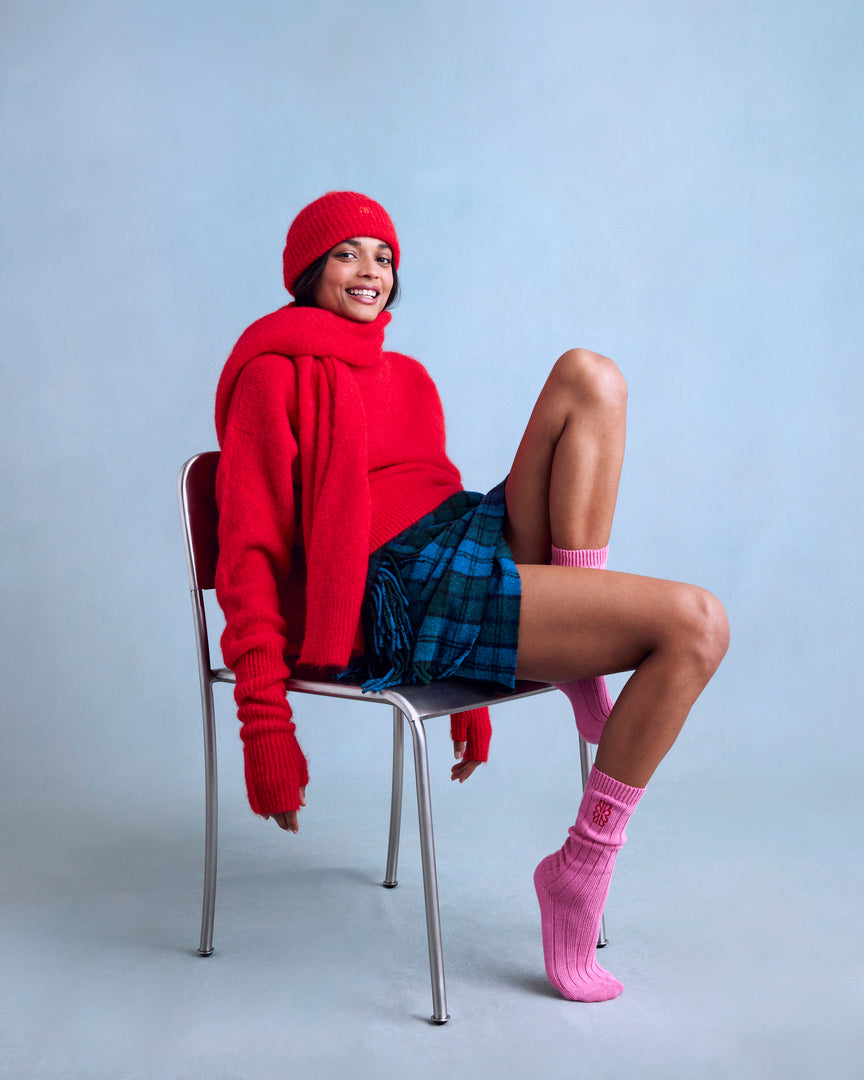 Pull Doudou rouge