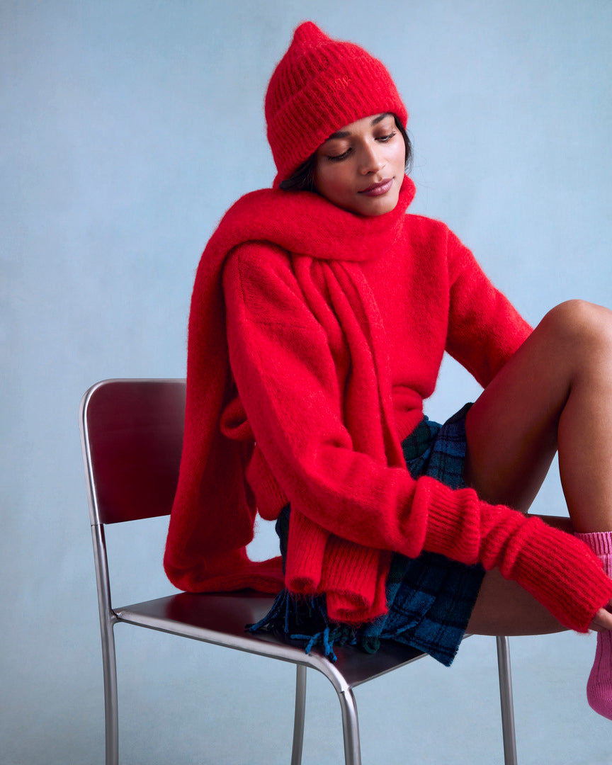 Pull Doudou rouge