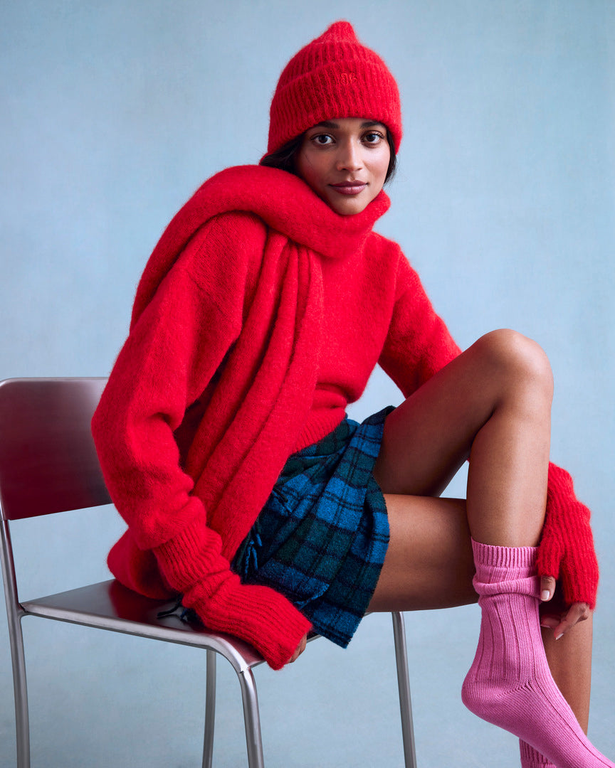 Pull Doudou rouge