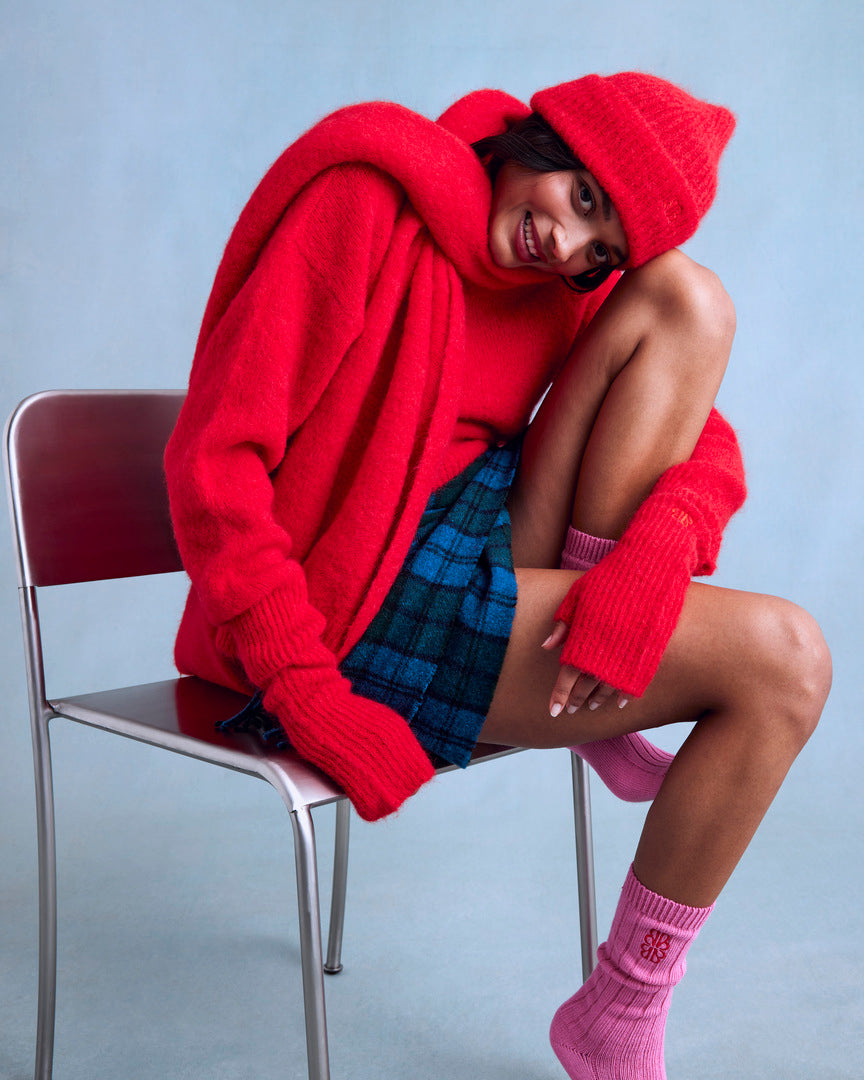 Pull Doudou rouge