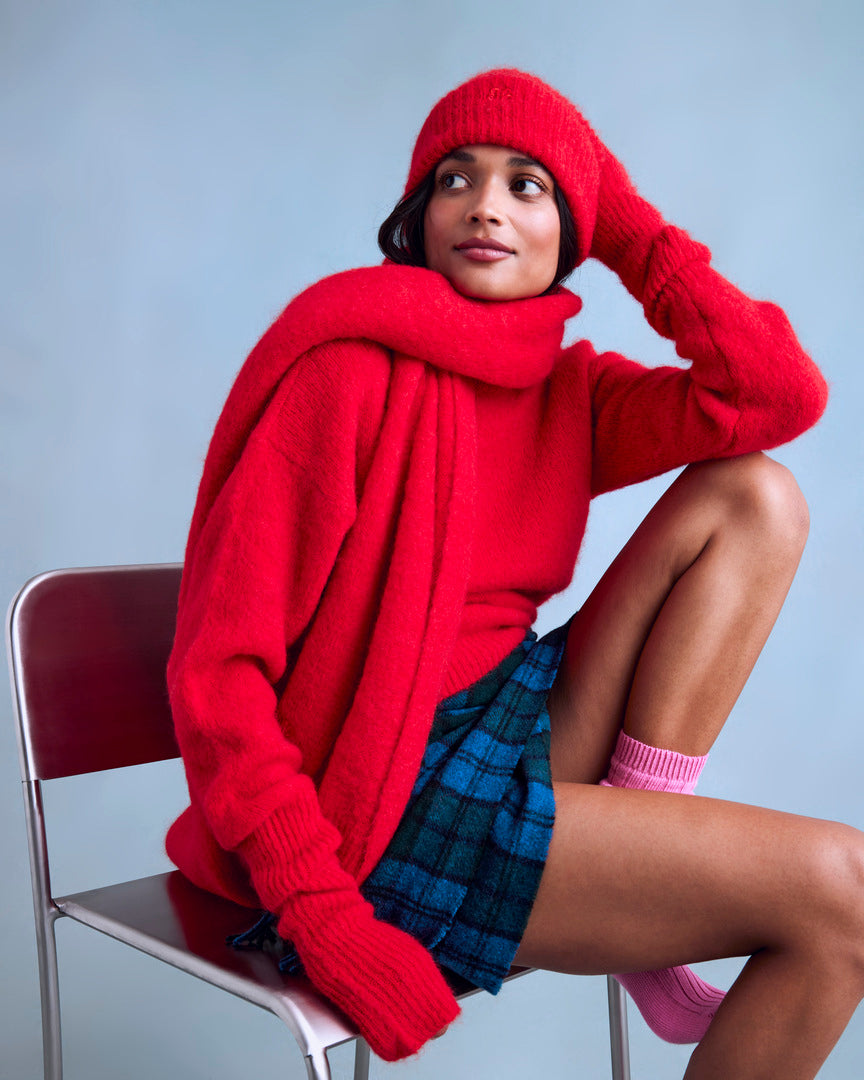 Pull Doudou rouge