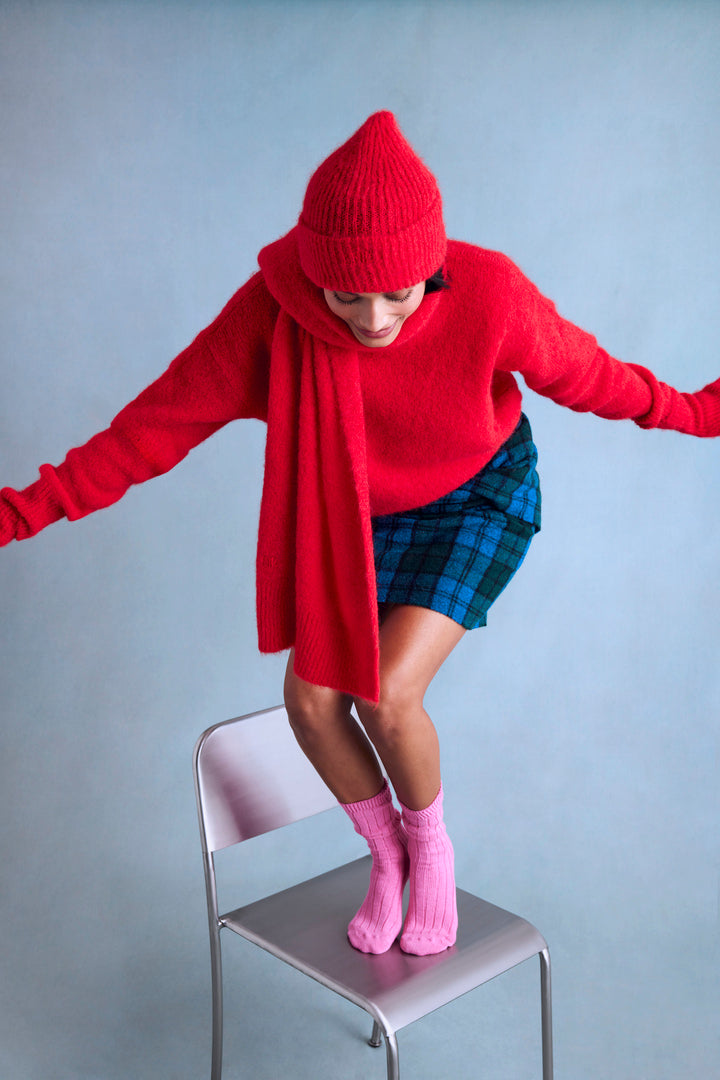 Pull Doudou rouge