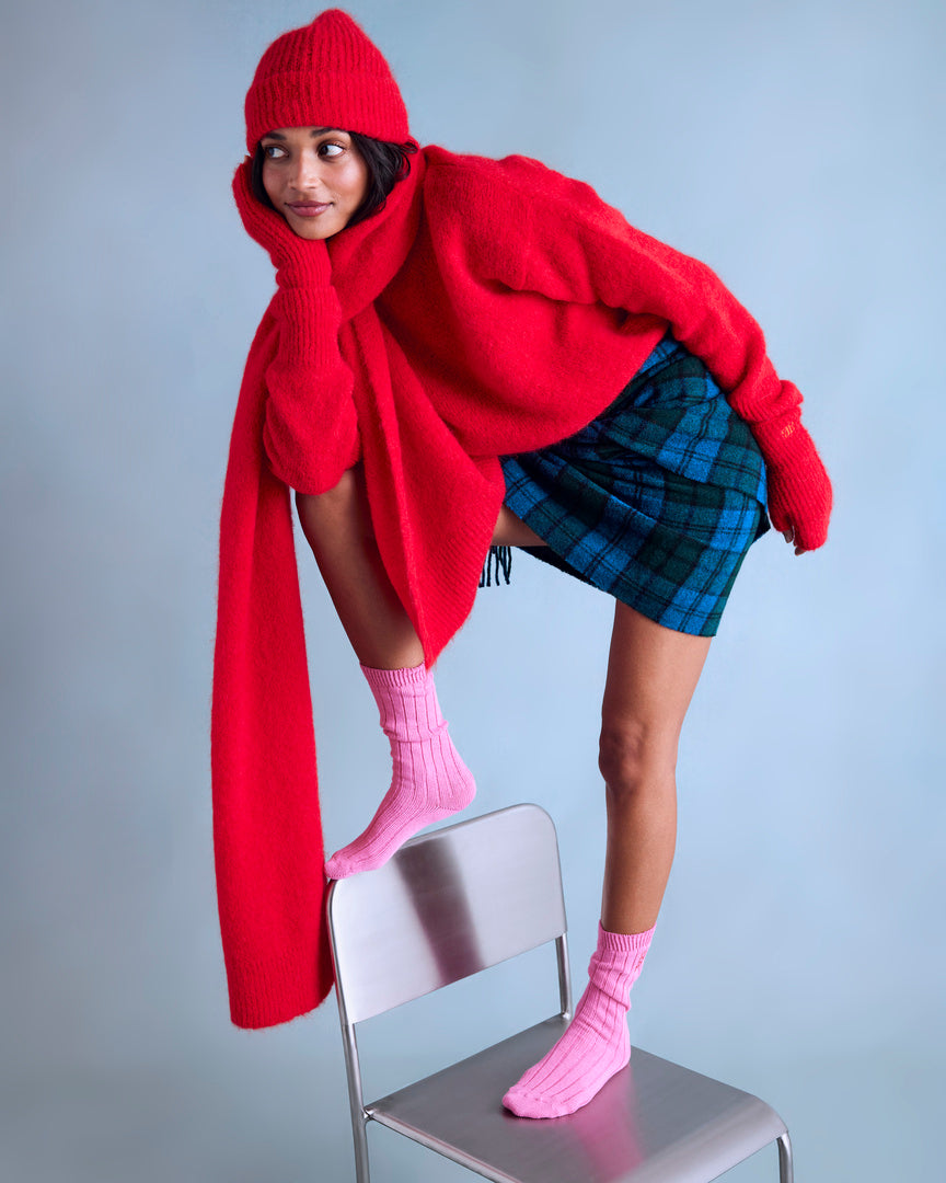 Pull Doudou rouge
