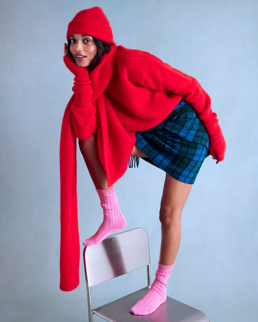 Pull Doudou rouge