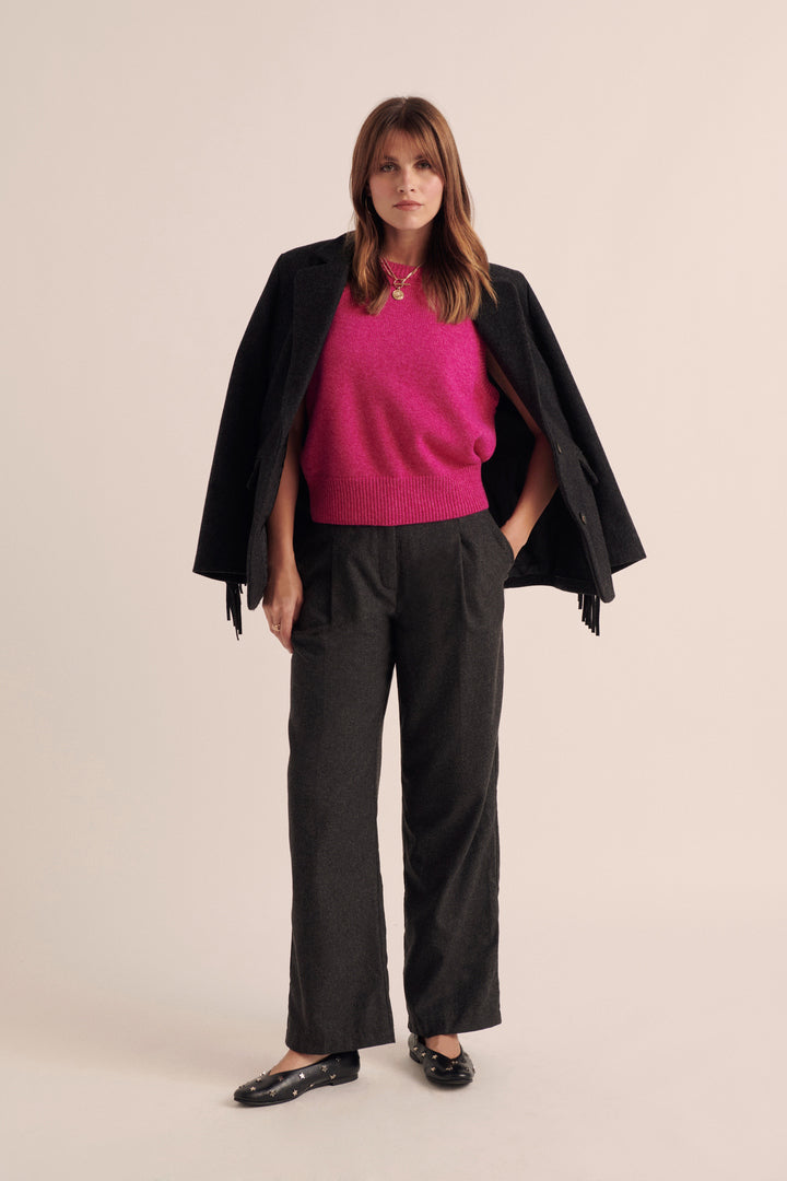 Pantalon John gris chiné
