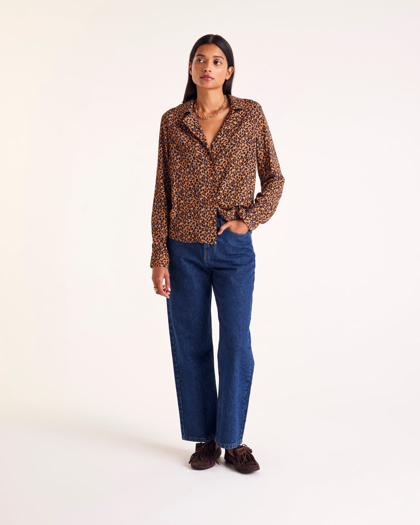 Chemise George léopard