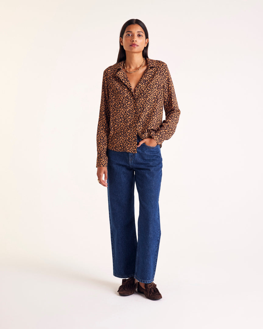 Chemise George léopard