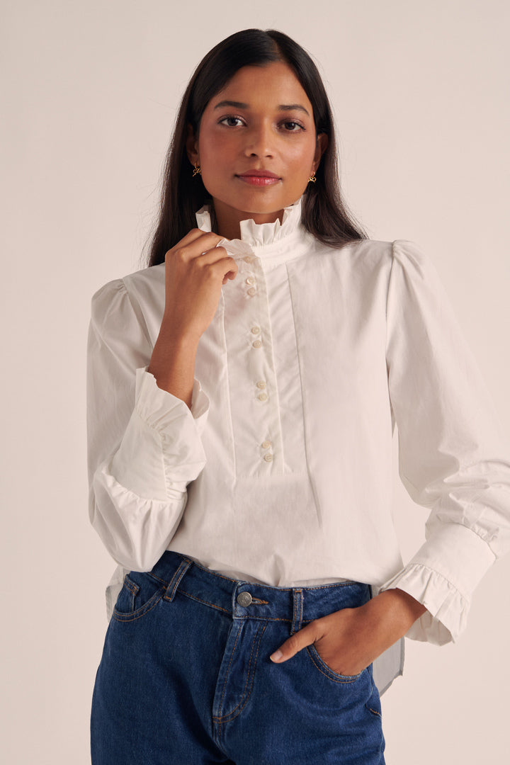 Blouse Source blanc naturel