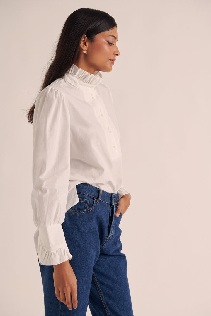 Blouse Source blanc naturel