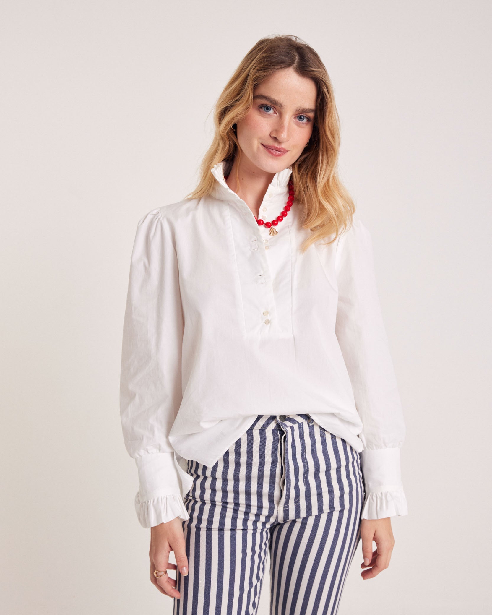 Blouse Source blanc naturel