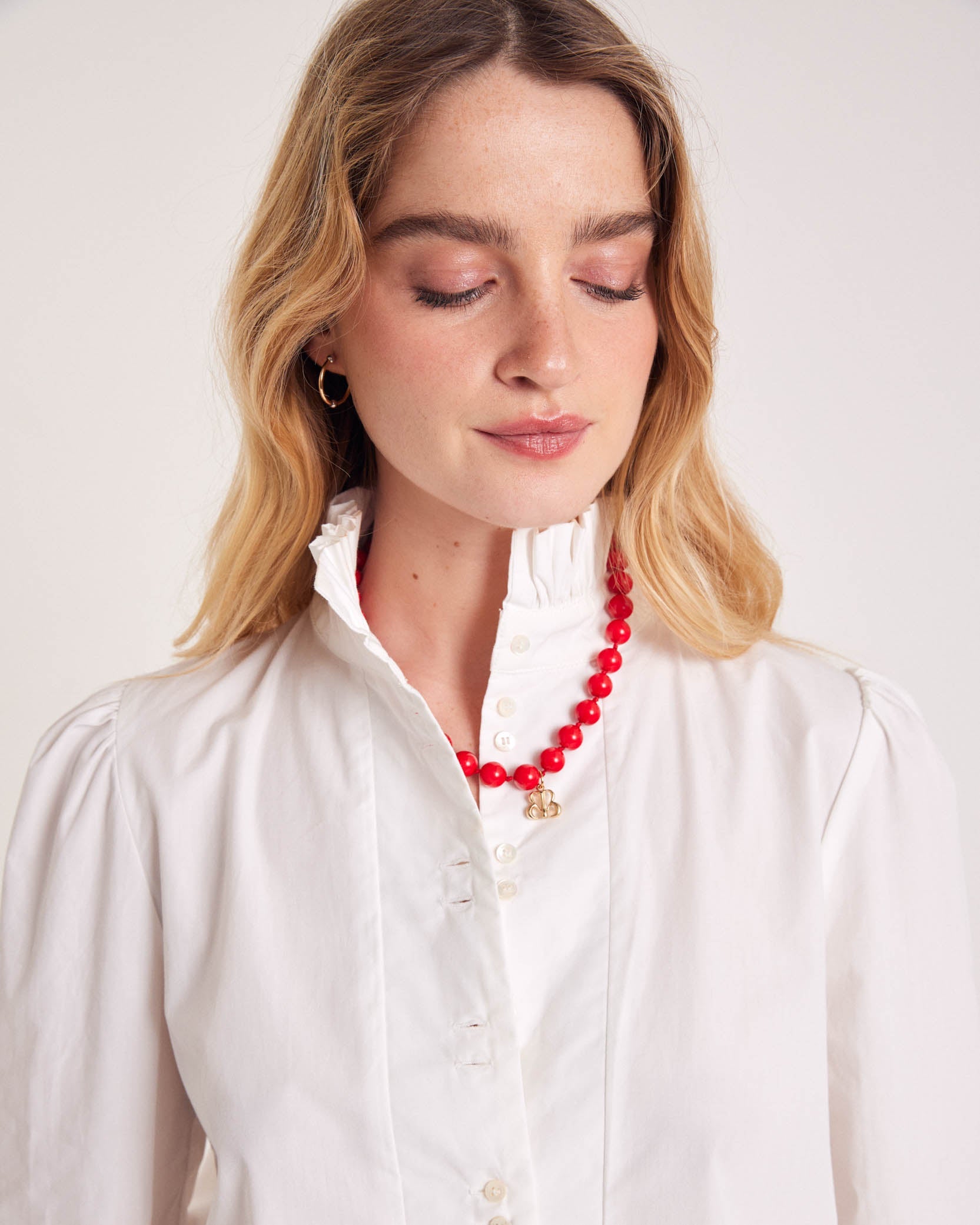 Blouse Source blanc naturel