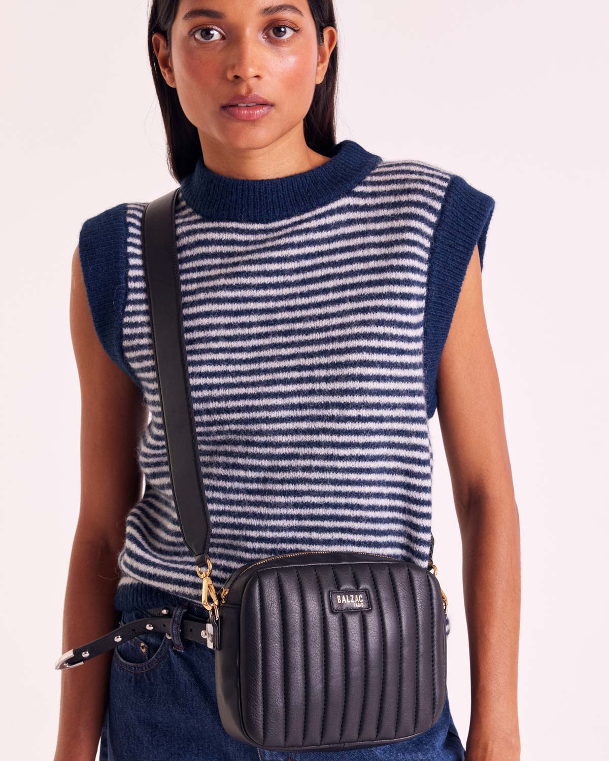 Sac César noir vegan