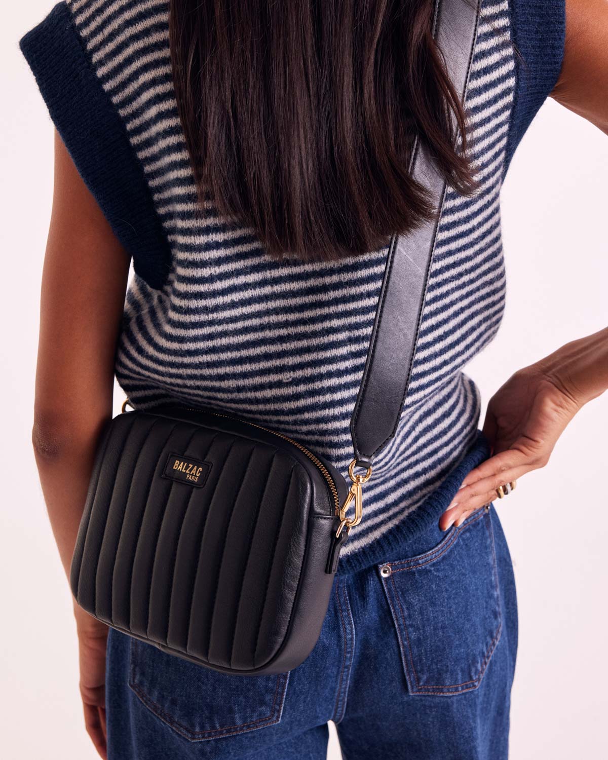 Sac César noir vegan