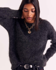 Pull Doudou gris