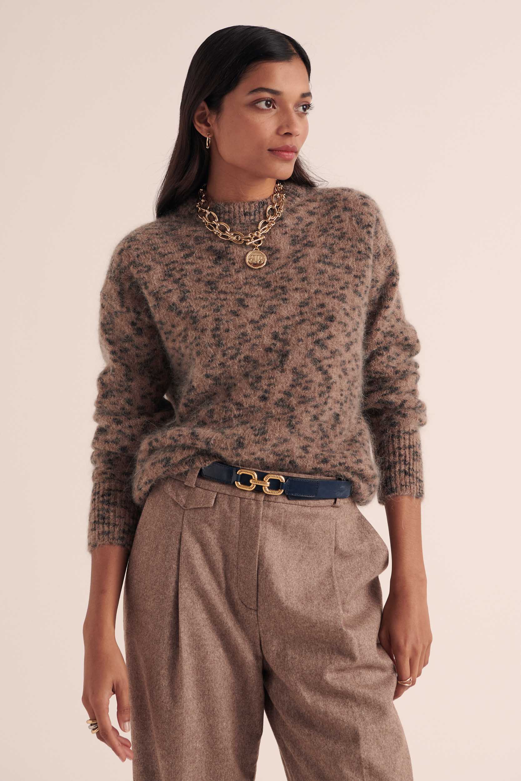 Pull Doudou guépard tacheté