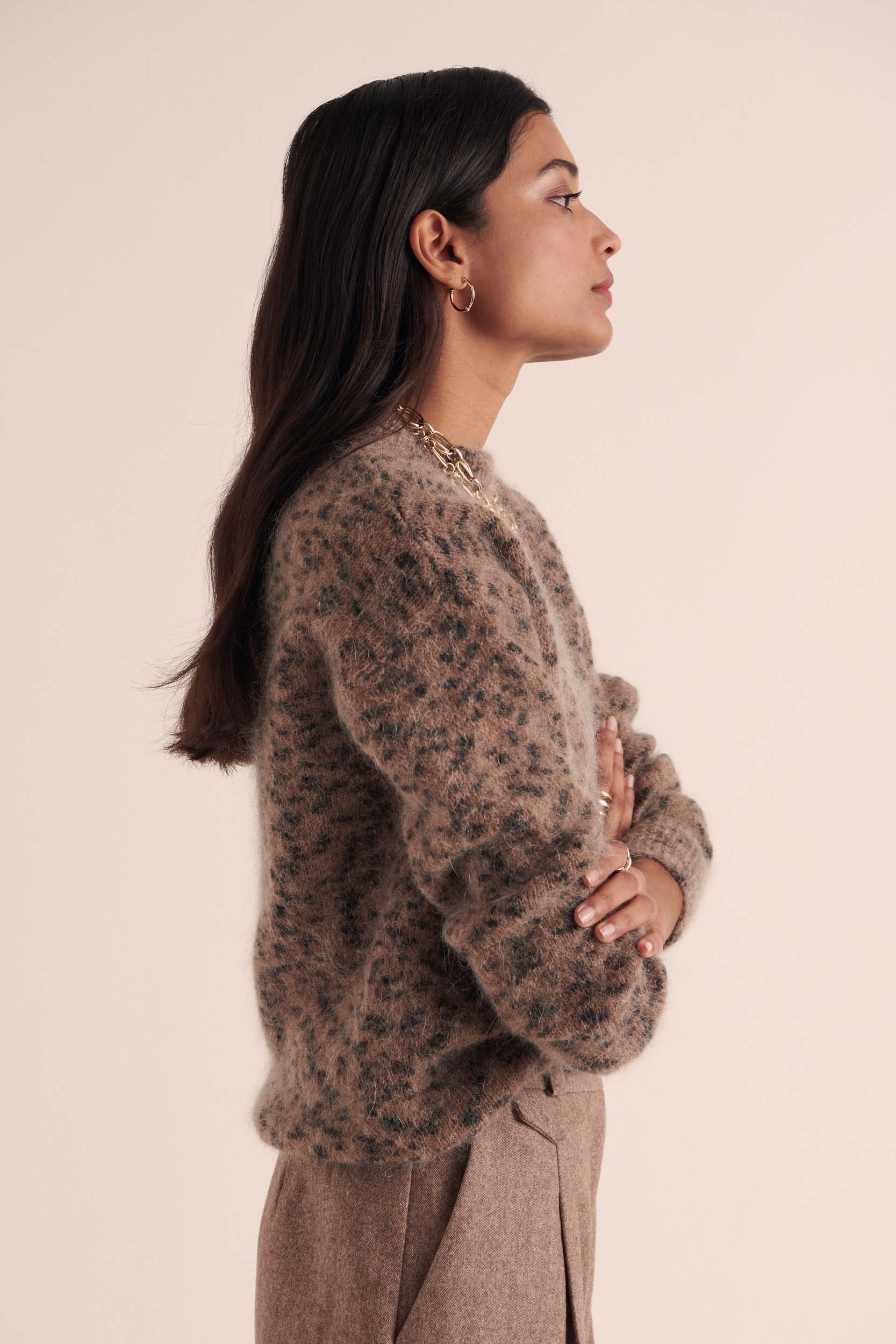 Pull Doudou guépard tacheté