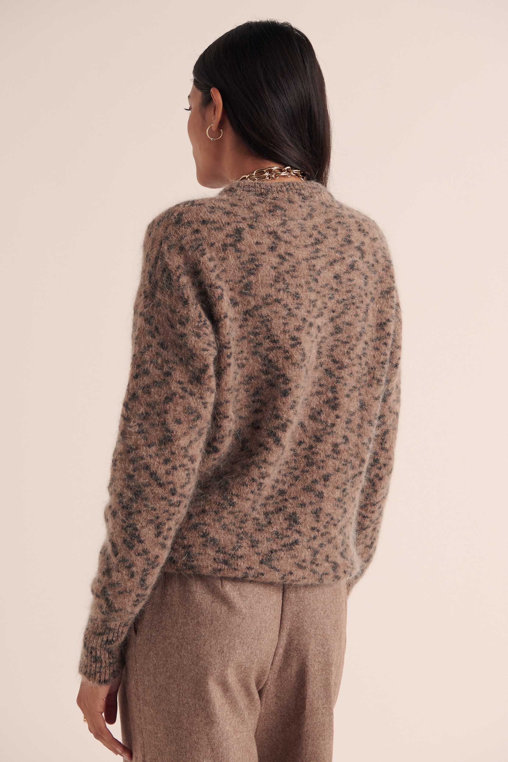 Pull Doudou guépard tacheté