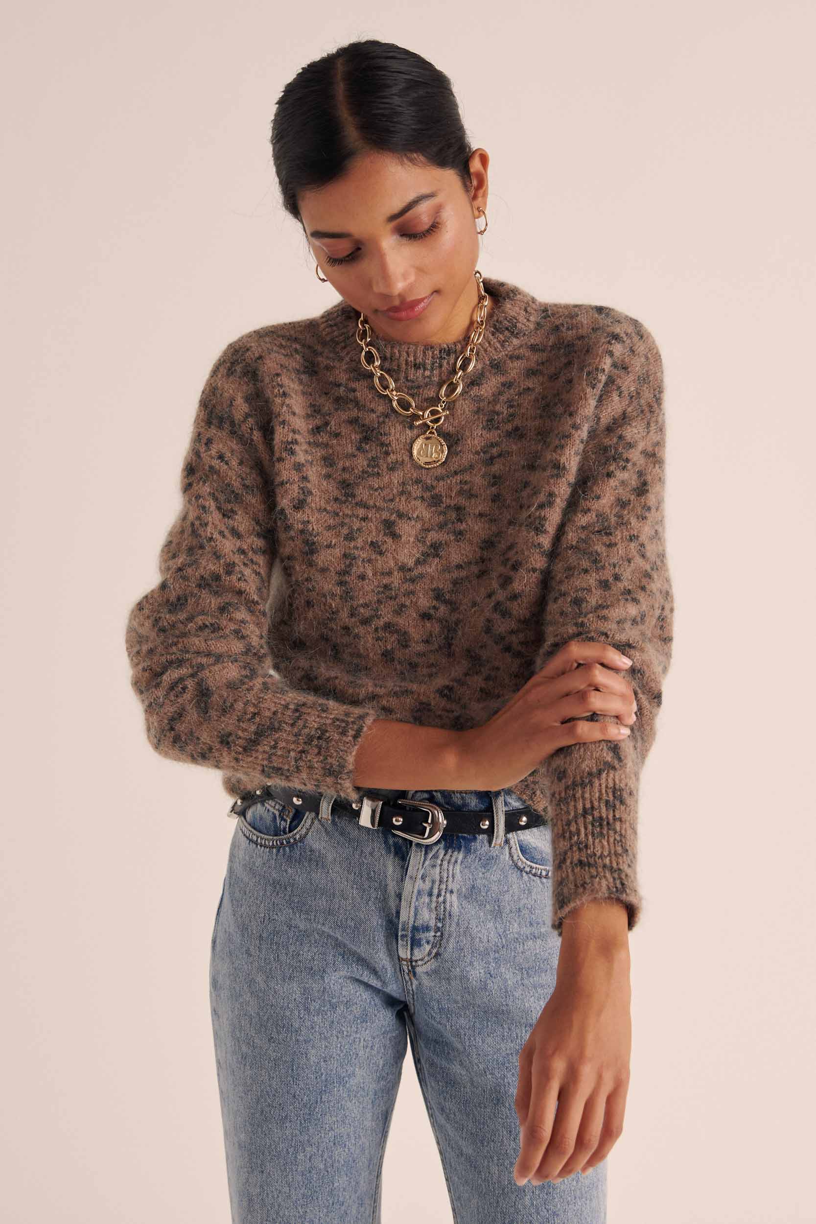 Pull Doudou guépard tacheté