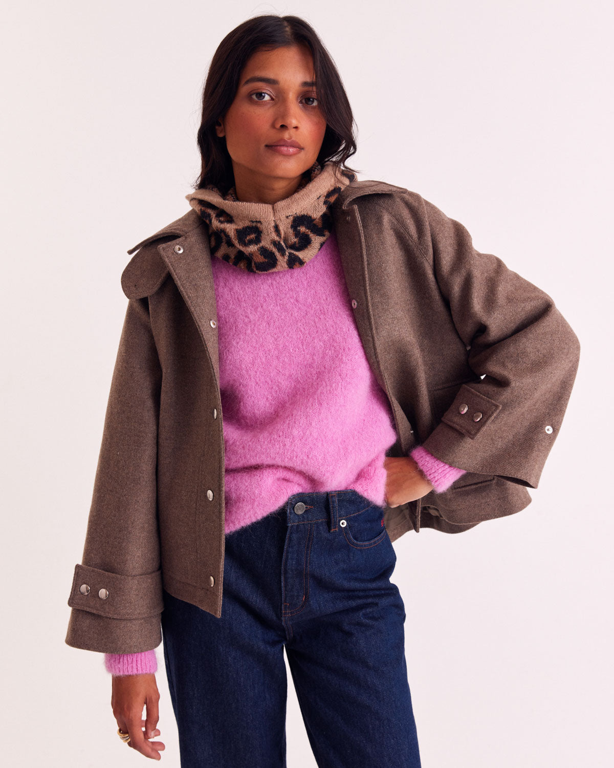 Cagoule Pylo léopard