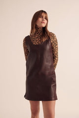 Robe chasuble Dona bordeaux
