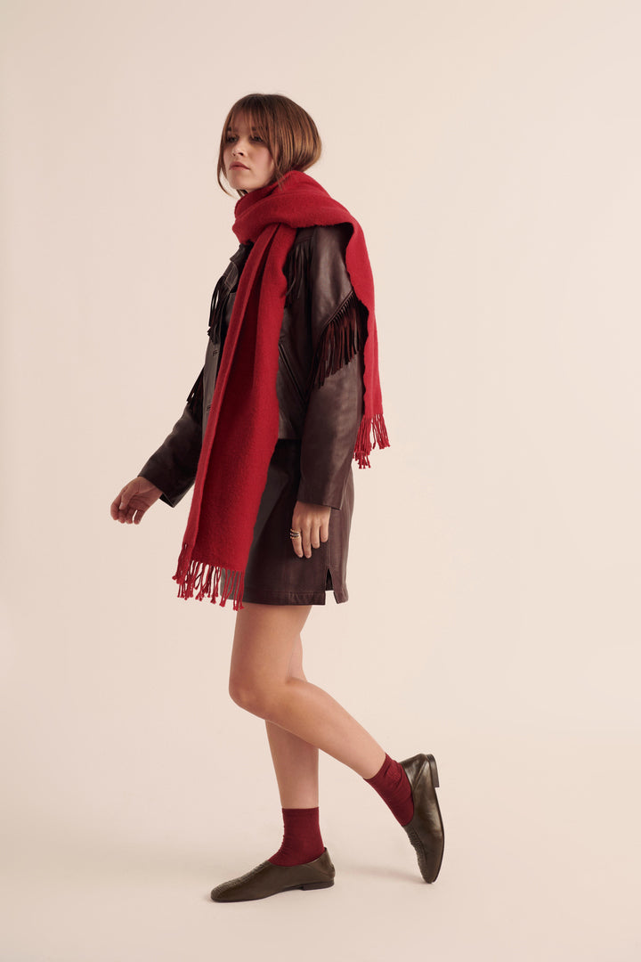 Robe chasuble Dona bordeaux