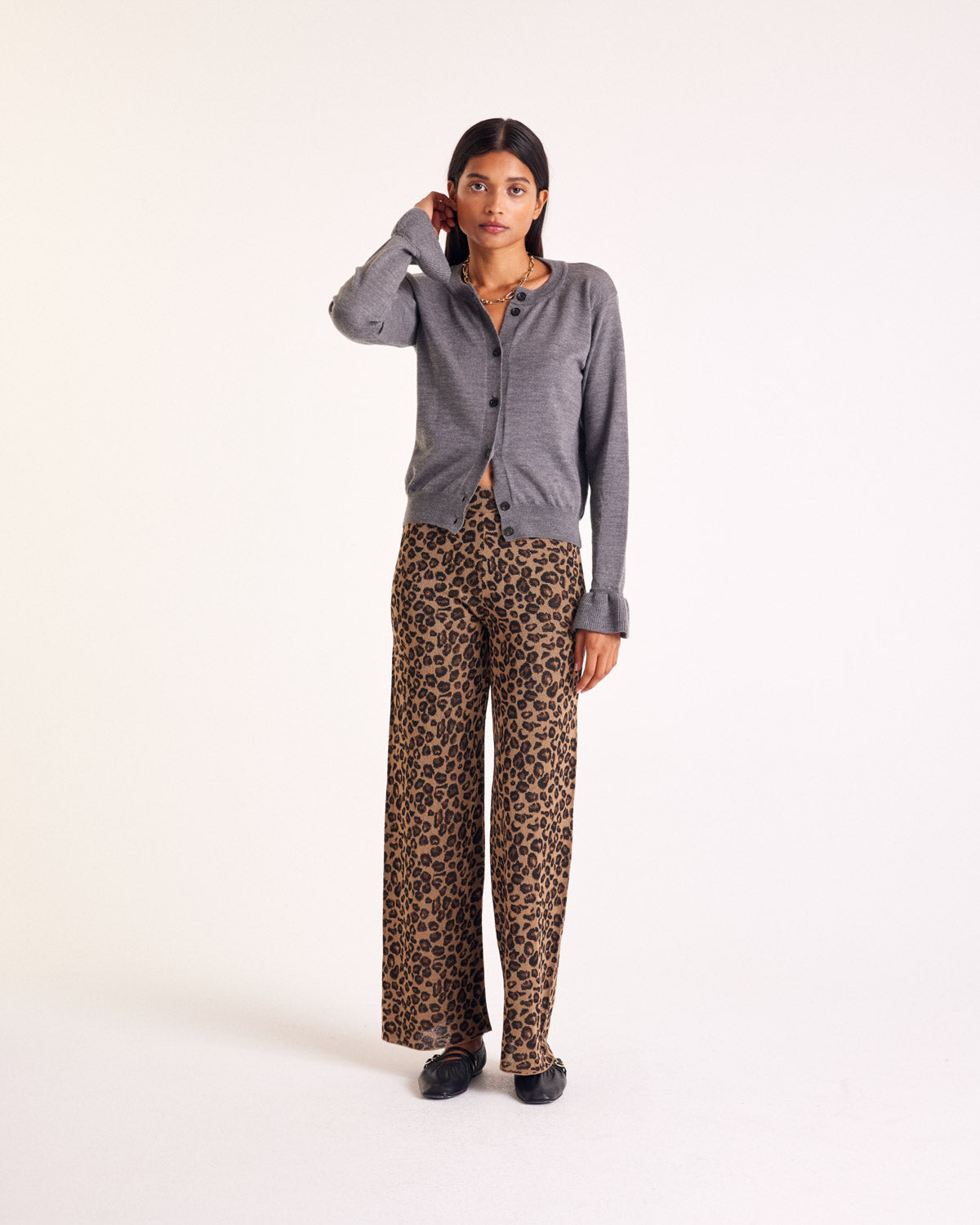 Cardigan Rosalie gris