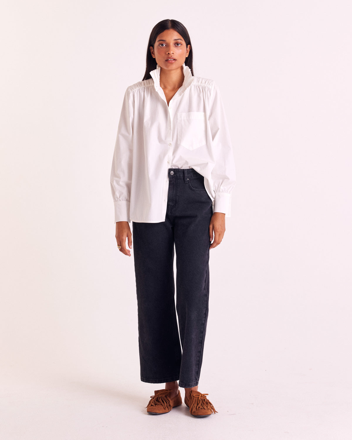 Chemise Léonor blanc naturel