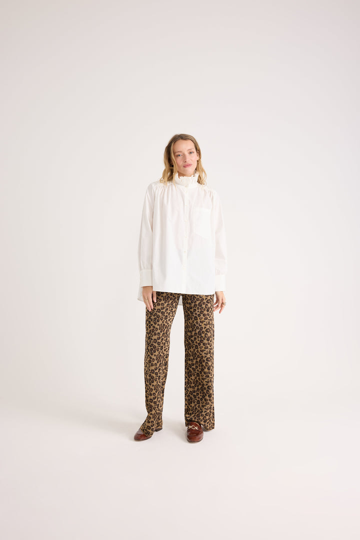 Pantalon Piana léopard irisé