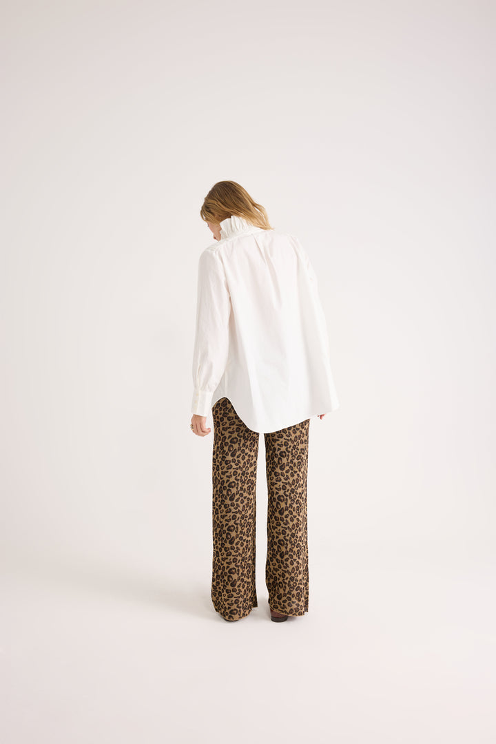 Pantalon Piana léopard irisé
