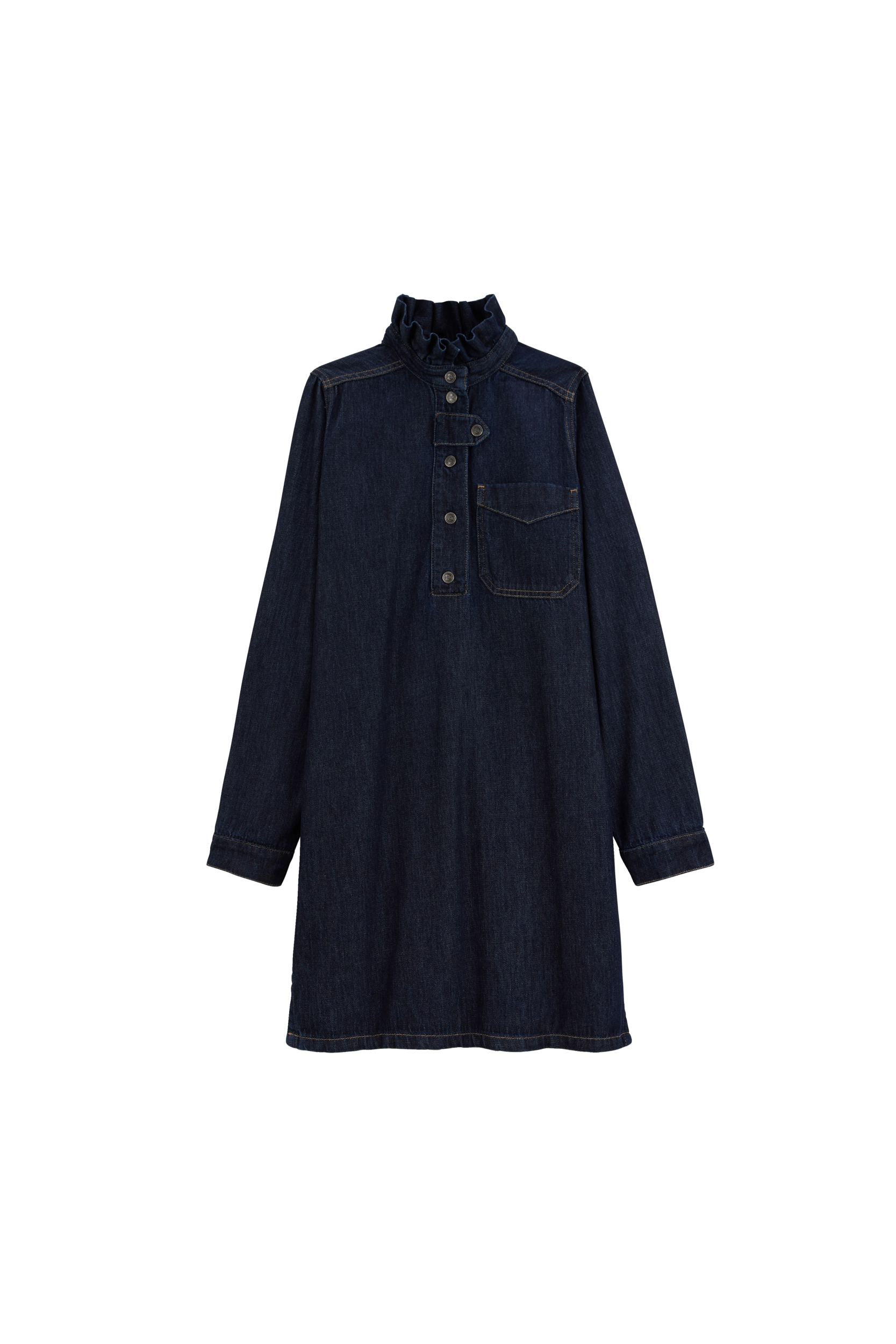 Robe Clélie bleu brut