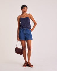 Short Simon bleu outremer