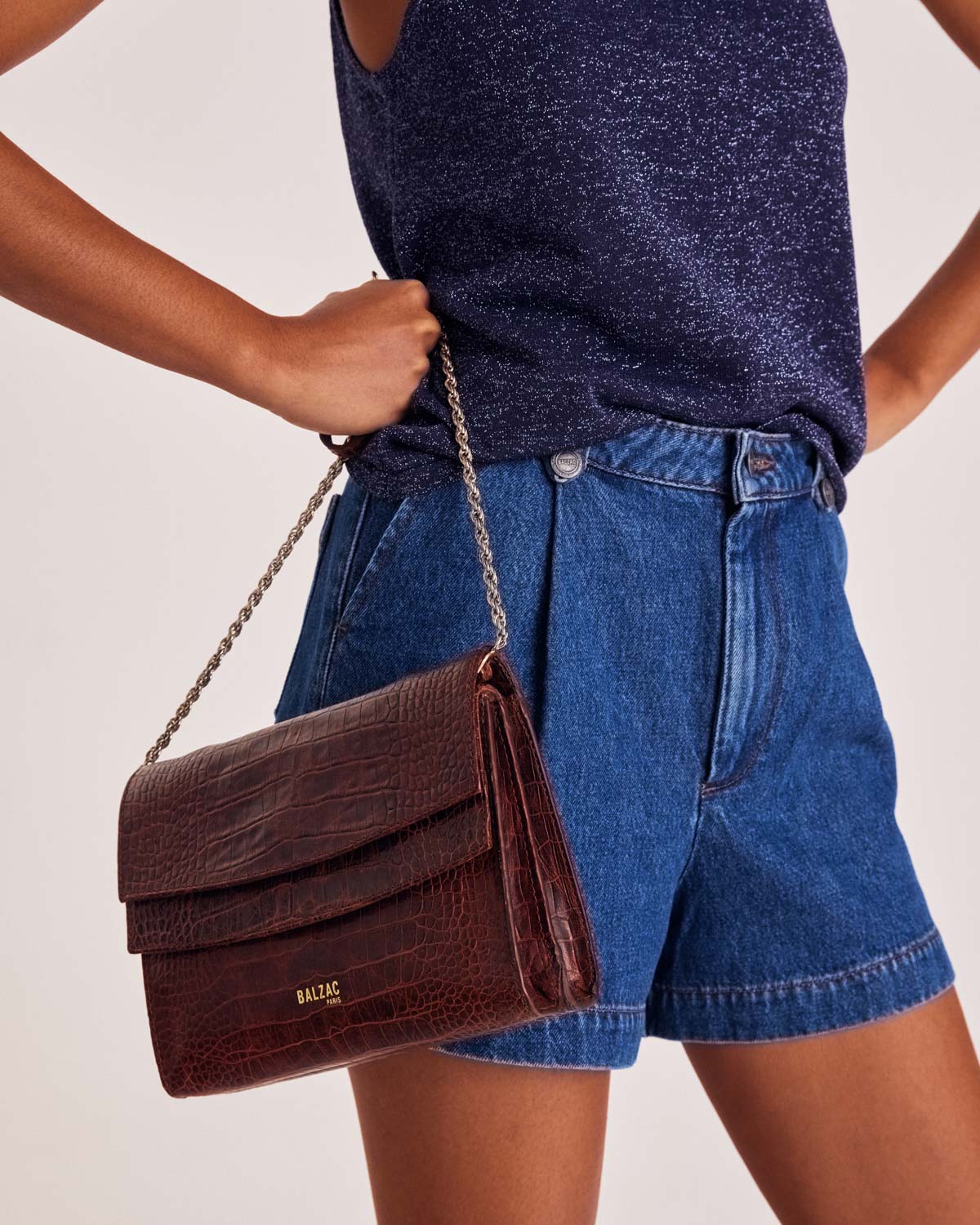 Short Simon bleu outremer