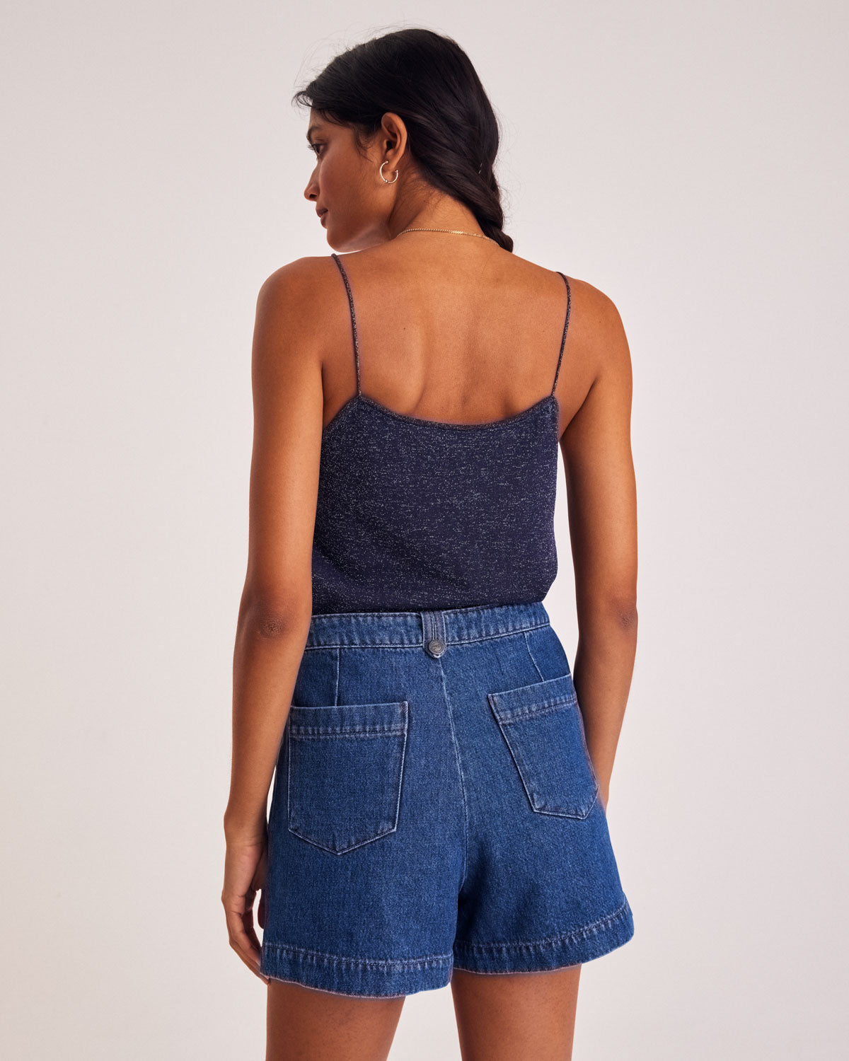 Short Simon bleu outremer