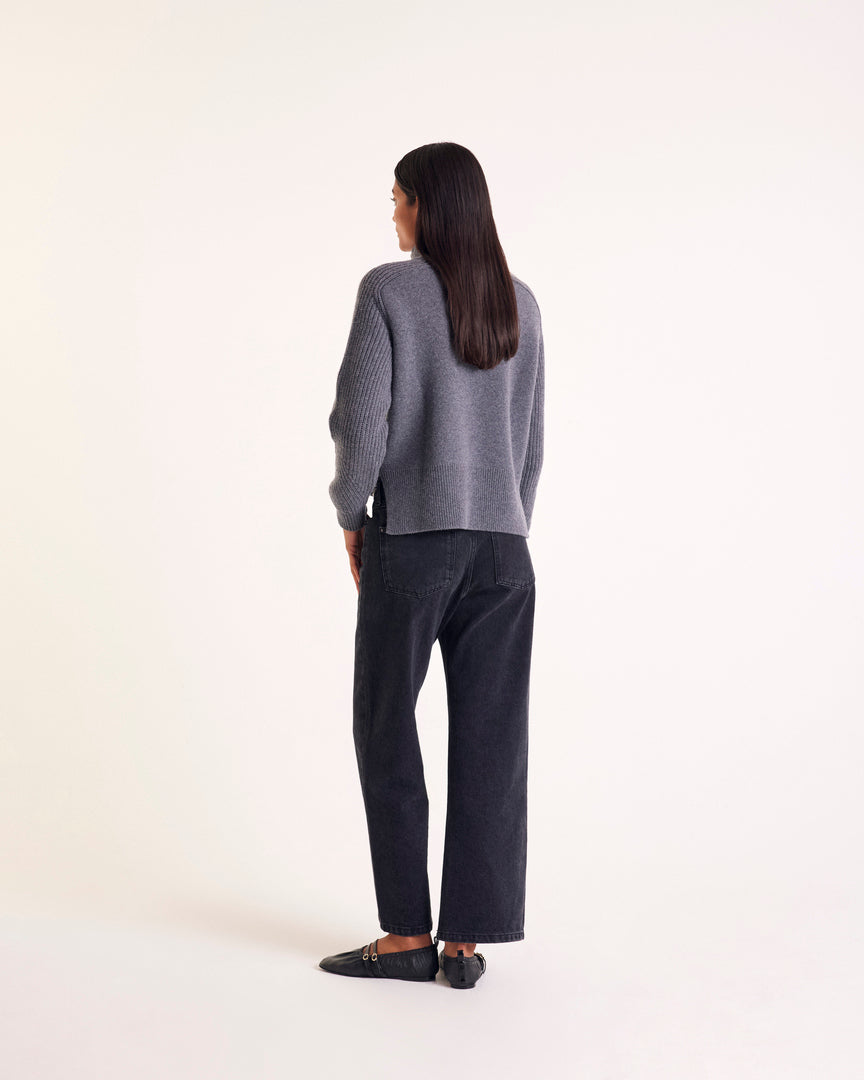 Pull Maël gris