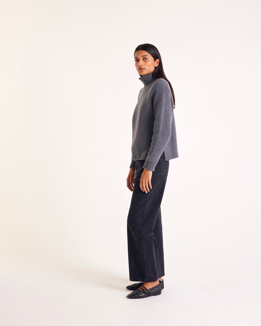 Pull Maël gris