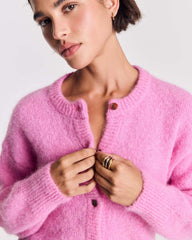Cardigan Douceur rose