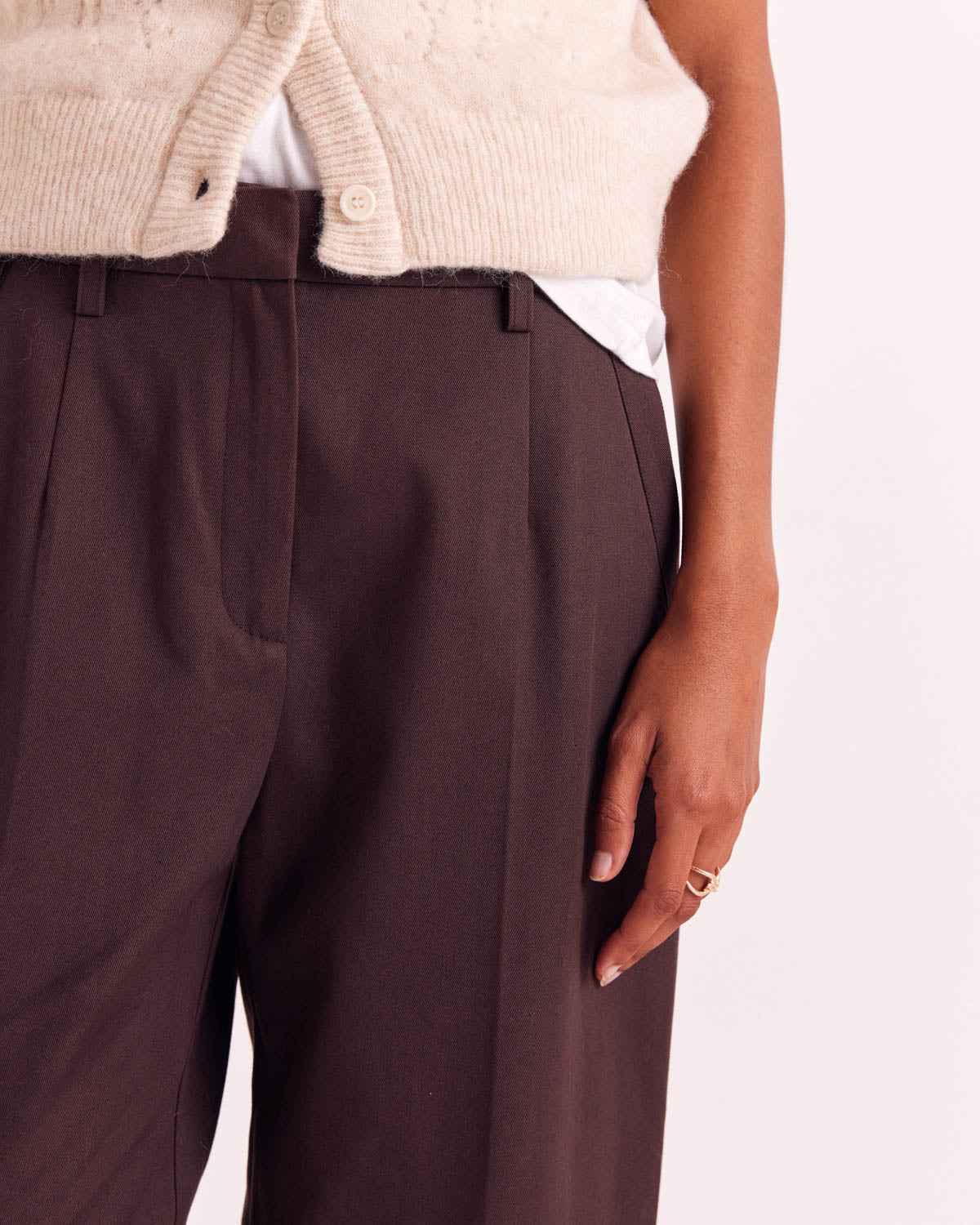 Pantalon Tristan chocolat