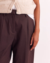 Pantalon Tristan chocolat